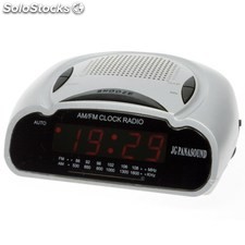 Ref. 43002 | Radio Reloj Panasound CF-786 Am/Fm Color Doraro/Plateado