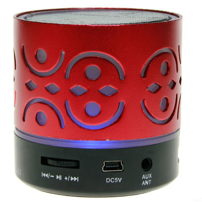 Ref. 44324 | Mini Altavoz Bluetooth L-03 Color Rojo Mp3, USB y Micro SD - Foto 2