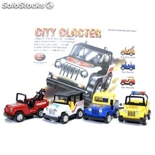 Ref.50150 - Coches de juguete City Blaster Jeep 96801 - Pull Back