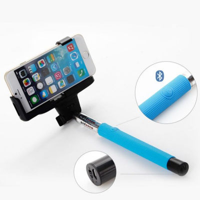 Ref. 55005 - Palo Selfie Extensible 3.5&quot; con Disparador Bluetooth Mango Azul