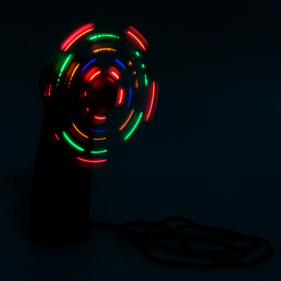 Ref.60802/3/4/5 - Ventilador de mano con luz LED colores. Varios Colores - Foto 5