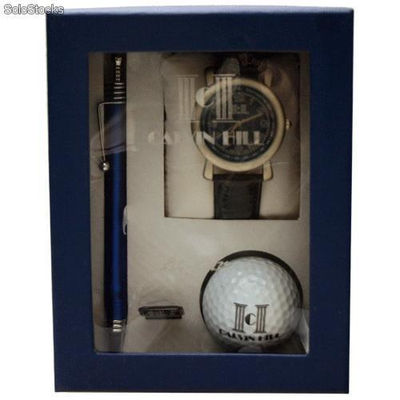 Ref. 87002 Set Reloj de Pulsera con Boligrafo y Pelota de Golf At-Par-102 - Foto 2