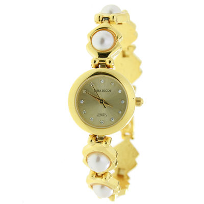Ref.88567 Reloj de mujer dorado con perlas - Foto 3