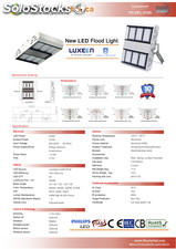 Reflectores led para escenarios deportivos /Futbol 7, Tenis, Padel, Futbol .310W