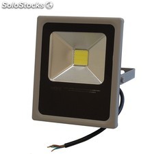 Refletor LED Slim 20W Branco Frio