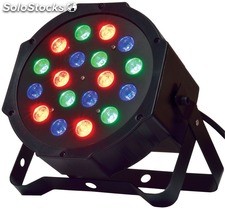 Refletor par led rgb / multi-efeitos/54x3W,projetor de leds rgbw para palco