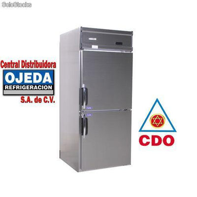 Refrigerador Vertical Food Service crt 2 Medias Puertas FSRR-25B 