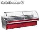 Refrigerated display counter - ideal for the display of meat - mod. buffalo -