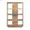 Regał DKD Home Decor Sheesham Brązowy Szary Naturalny Drewno 120 x 40 x 185 cm - 4