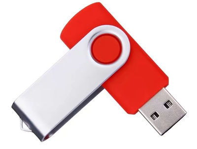 Regalo promocional empresarial memorias usb rotativa pendrive giratorio barato - Foto 2