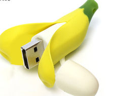 Regalos memorias USB banana 16G pendrives banana baratos memoria USB plátano