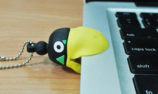 Regalos pendrive silicona Toucan 8G animados memorias USB silicona promocional