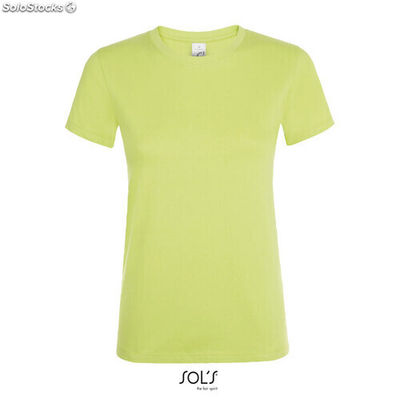 Regent camiseta mujer 150g Apple Green l MIS01825-ag-l