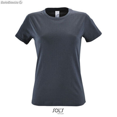 Regent camiseta mujer 150g gris ratón xl MIS01825-mu-xl
