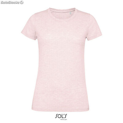 Regent f camiseta MUJER150g rosa jaspeado xl MIS02758-hp-xl
