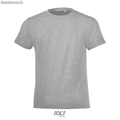 Regent f kids t-shirt 150g gris chiné 4XL MIS01183-gm-4XL