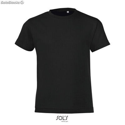 Regent f t-shirt criança preto profundo l MIS01183-db-l