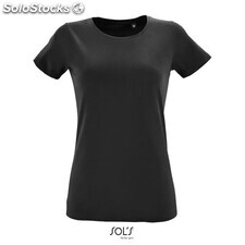 Regent f women t-shirt 150g noir profond s MIS02758-db-s