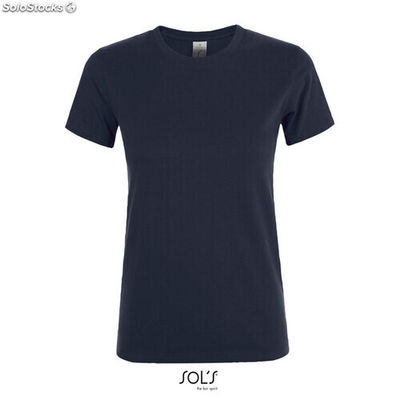 Regent women t-shirt 150g Bleu Marine l MIS01825-ny-l