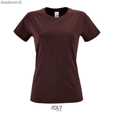 Regent women t-shirt 150g Burgundy l MIS01825-bg-l