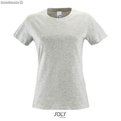 Regent women t-shirt 150g Gris cendré s MIS01825-as-s