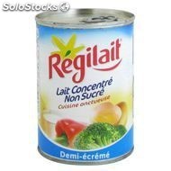 Régilait Lait concentré non sucré demi-écrémé la boite de 410g