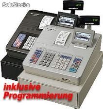 Registrierkasse Sharp xe-a207 - inkl. Programmierung