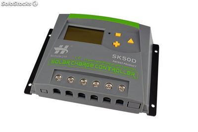 Regulador de carga solar 50A 12V24V reconocimiento automático con LCD - Foto 4