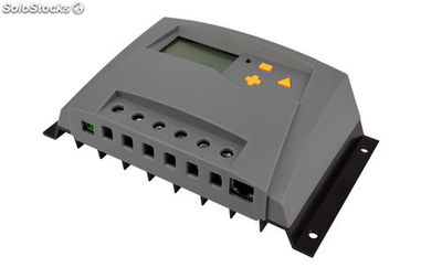Regulador de carga solar doméstico 40A 48V con visor LCD controlador carga solar - Foto 2