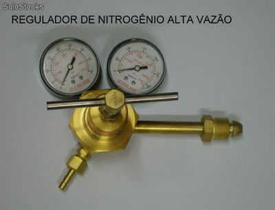 Regulador de nitrogenio alta vazão