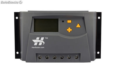 Regulador de sistema solar 30A 48v Controlador de carga solar con visor LCD