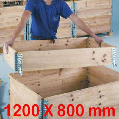 Rehausse pour palettes en bois p 800 mm