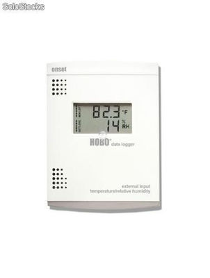 Rejestrator temperatury i wilgotności z gniazdem sondy i wyświetlaczem u14-002