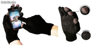 Rękawiczki do ekranów dotykowych, rękawiczki smart / stock - Zdjęcie 4