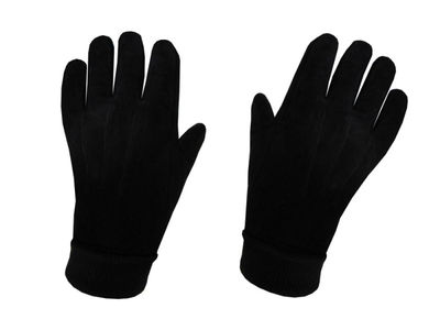 Rękawiczki zimowe ciepłe skórzene skóra grube