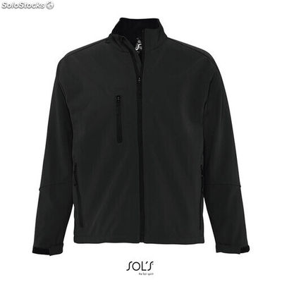 Relax men ss jacket 340g Noir s MIS46600-bk-s