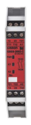 Relé de seguridad Omron G9SB-2002-C AC/DC24, 2, 2 canales, 24 V ac/dc - Foto 2