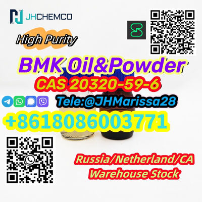 Reliable Factory Sale cas 20320-59-6 bmk oil&amp;powder Threema: Y8F3Z5CH