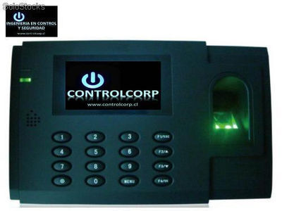 Reloj Control de Asistencia Biometría Modelo bio-corp 600c