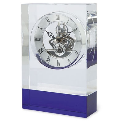 Reloj cristal banda azul