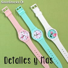 Reloj de flamencos. Detalles para bodas y comuniones