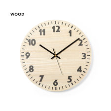 Reloj de pared de madera MDF