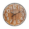 Reloj de Pared Vintage Madera Oscura 60cm Thinia Home