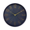 Reloj de Pared Vintage Negro/Dorado 27.3 cm Thinia Home