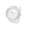 Reloj de pulsera de desenfadado diseño con caja de dial