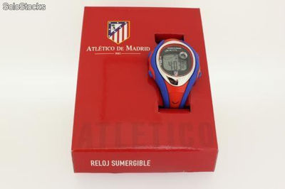Reloj de pulsera digital del Atletico de Madrid