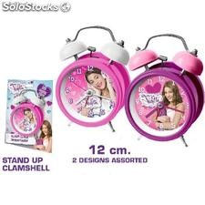 Reloj Despertador Violetta Disney (12 cm)
