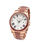 Reloj ÉTNICA Austen 42mm acero rosa y madera sandalo - 1