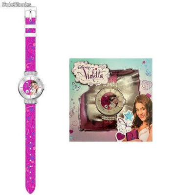 Reloj Pulsera Violetta en caja de regalo Music