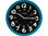 Reloj q-connect de pared plastico oficina redondo 30 cm color azul y esfera - Foto 2